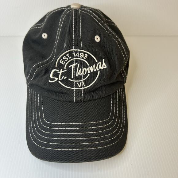St. Thomas Virgin Islands Navy Blue‎ Adjustable Hat - Picture 1 of 5